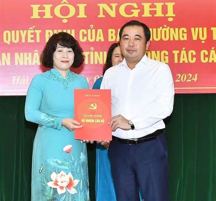 Hải Dương có tân Chủ tịch Hội Liên hiệp Phụ nữ tỉnh