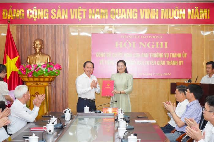 Hải Phòng có nữ Phó Ban Tuyên giáo Thành ủy