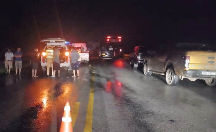 Tai nạn liên hoàn trong đêm trên cao tốc Nội Bài - Lào Cai