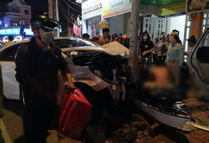 Nữ tài xế ô tô tông loạt xe máy ở TP Vũng Tàu, 2 người chết tại chỗ