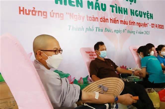 TP.HCM: Trên 2,8 triệu lượt người tham gia hiến máu tình nguyện