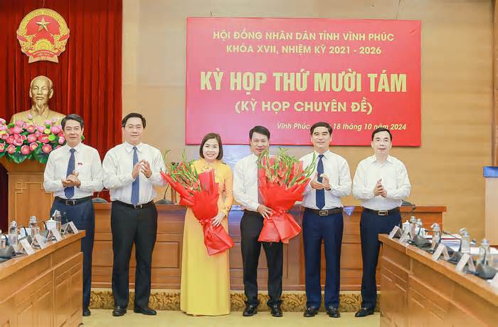 Vĩnh Phúc có 2 tân Phó Chủ tịch UBND tỉnh