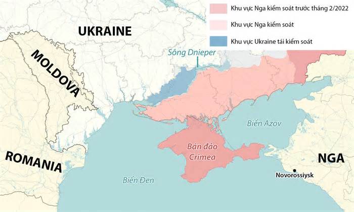 Lính Nga trút mưa đạn, bắn nổ xuồng tự sát Ukraine