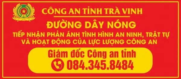 Gọi điện quấy rối ‘đường dây nóng’ của Giám đốc Công an tỉnh Trà Vinh