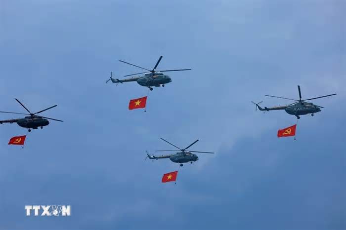 Lễ diễu binh, diễu hành tái hiện khí thế hào hùng của Chiến thắng Điện Biên Phủ