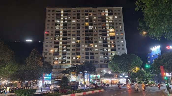 Nhanh chóng dập tắt đám cháy tại một chung cư ở Vũng Tàu