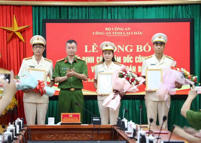 Công an tỉnh Lai Châu điều động 5 lãnh đạo cấp phòng