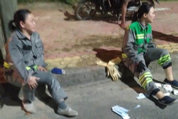 Quảng Ngãi: Hai nữ công nhân môi trường bị bắn vào chân