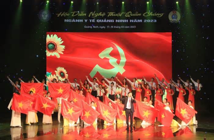 Công đoàn ngành Y tế Quảng Ninh tổ chức hội diễn nghệ thuật quần chúng