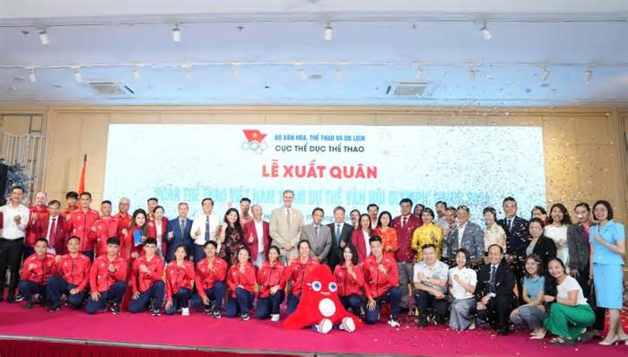 Đoàn Thể thao Việt Nam xuất quân, sẵn sàng chinh phục Olympic Paris 2024