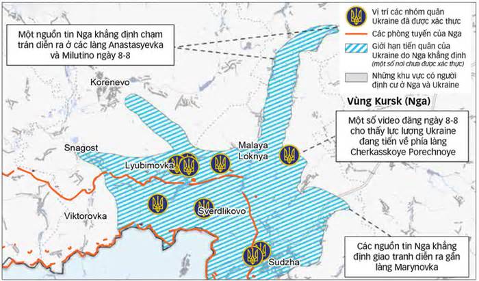 Chiến thuật đánh để đàm của Ukraine ở Kursk