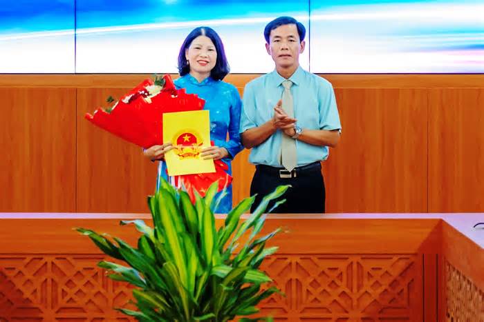 Sở Khoa học và Công nghệ Thừa Thiên-Huế có tân Phó Giám đốc