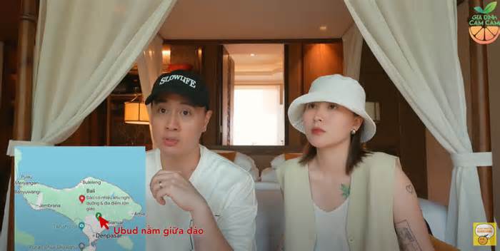 Vlogger Gia đình Cam Cam nứt xương sườn vì bị cướp ở Bali