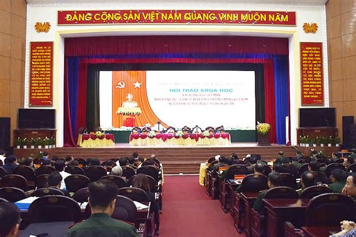 Hội thảo khoa học kỷ niệm 100 năm ngày sinh Đại tướng Chu Huy Mân