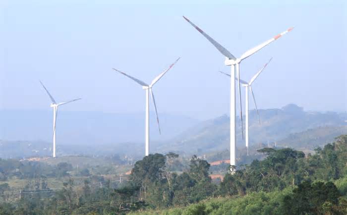 Công an lấy hồ sơ dự án điện gió xây trên đất rừng phòng hộ ở Quảng Trị