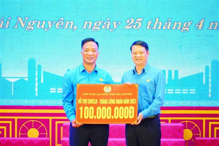 Đẩy mạnh hoạt động chăm lo đoàn viên trong Tháng Công nhân