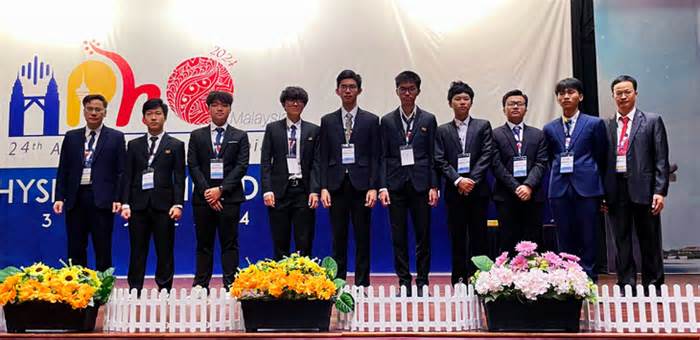 Học sinh Việt Nam giành giải vàng Olympic Vật lý Châu Á