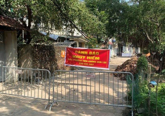 Bất ngờ lý do khiến 6 ngôi nhà bị sụt lún tại Hà Nội
