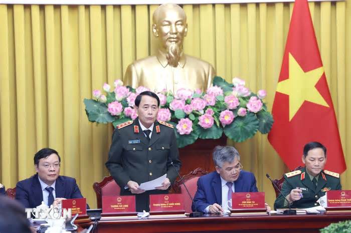 Văn phòng Chủ tịch nước họp báo công bố Lệnh của Chủ tịch nước về 13 luật