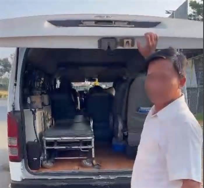 CSGT Đắk Nông thông tin việc kiểm tra xe cứu thương gây xôn xao