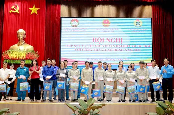 Tiếp xúc cử tri giữa ĐBQH với công nhân, người lao động Hà Giang năm 2024