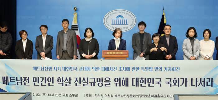 Nghị viên Hàn Quốc đòi công bằng cho nạn nhân thảm sát tại Việt Nam