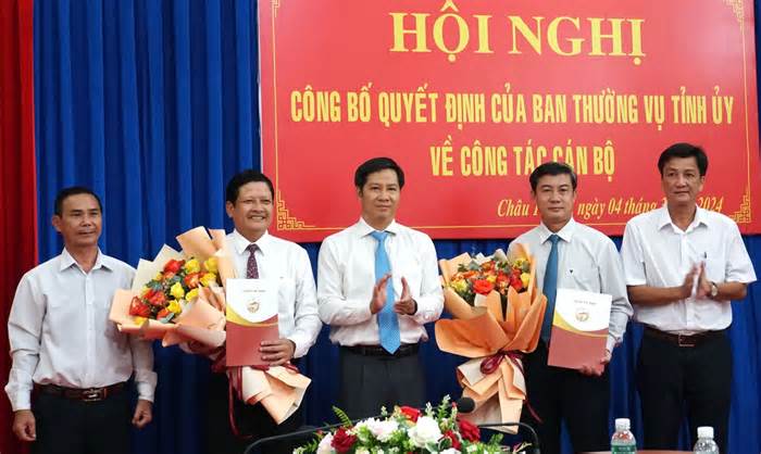 Ban Thường vụ Tỉnh ủy Tây Ninh điều động, bổ nhiệm cán bộ