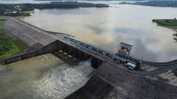 Hồ thủy điện lớn nhất miền Nam ở Đồng Nai đóng đập sau nửa tháng xả lũ