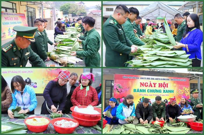Người lính Biên phòng mang Tết nhân ái tới đồng bào nghèo xứ Lạng
