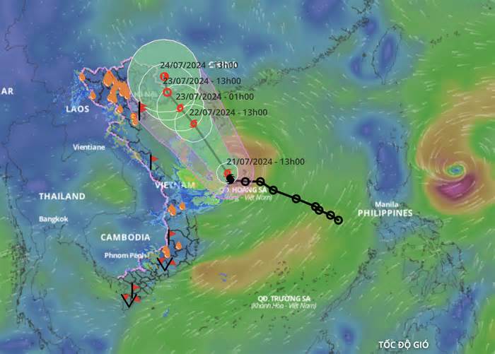 Mới nhất: Bão số 2 có thể đổ bộ vào miền Bắc