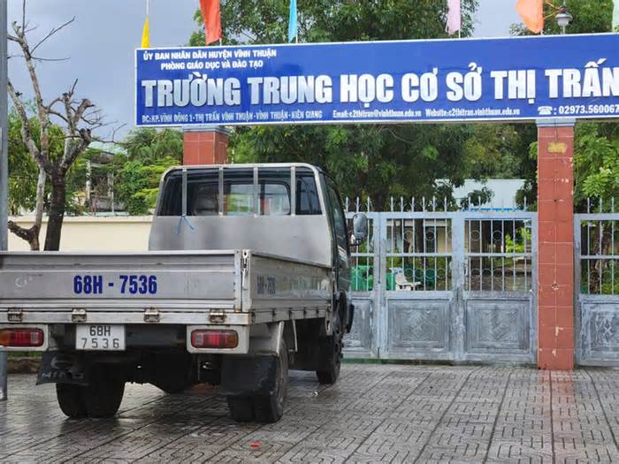 Kiên Giang: Hiệu trưởng tự ý chuyển cơ sở vật chất là có, sai đến đâu xử đến đó