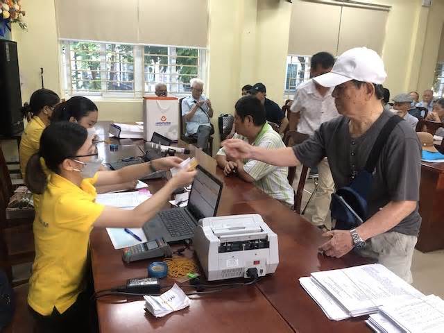 Mức lương hưu hằng tháng 2026 đối với người tham gia bảo hiểm xã hội bắt buộc