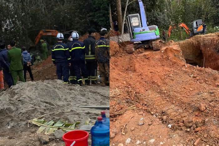 Giếng nước đang thi công ở Hà Nội sụt lún làm 2 anh em tử vong