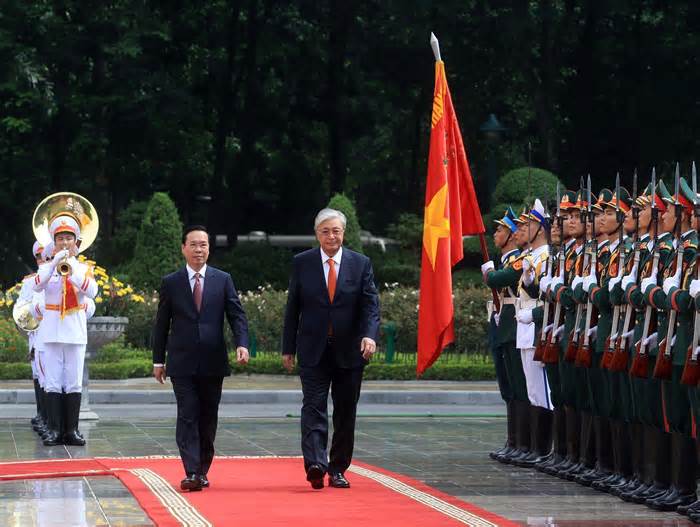 Kết quả chuyến thăm chính thức Việt Nam của Tổng thống Kazakhstan