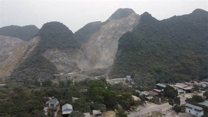 Đang khắc phục tồn tại nhưng mỏ đá Lộc Môn vẫn gây ô nhiễm