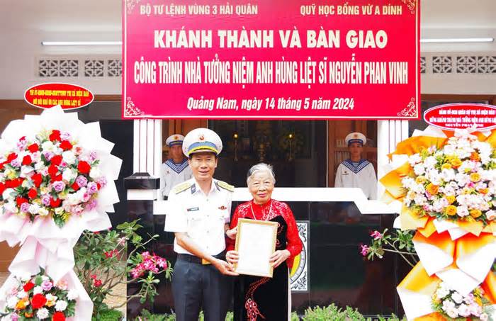 Khánh thành công trình tu bổ nhà tưởng niệm Anh hùng Nguyễn Phan Vinh
