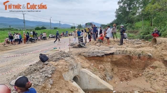 Bình Định: Thêm 2 tháng điều tra vụ TNGT tại đoạn đường đang thi công