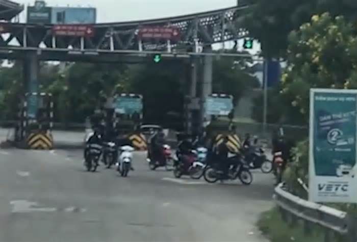 Nhóm tài xế đi xe máy trên cao tốc Pháp Vân - Cầu Giẽ: xác định 12 người liên quan