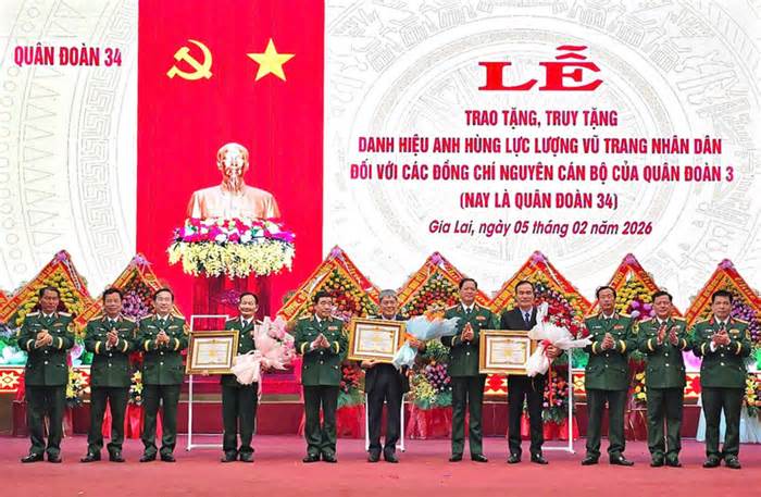 Ba chỉ huy trên chiến trường Tây Nguyên được truy tặng, phong tặng Anh hùng Lực lượng vũ trang nhân dân