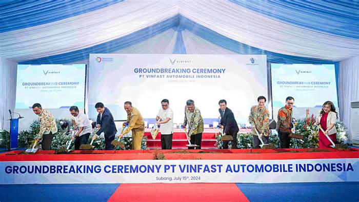 VinFast xây dựng nhà máy lắp ráp xe điện tại Indonesia