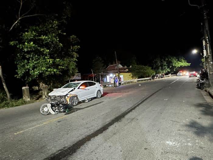Tài xế xe biển số Lào tông 5 người thương vong ở Huế dương tính với ma túy
