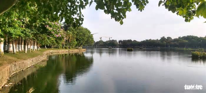 100.000 m³ bùn nạo vét hồ công viên lớn nhất Đà Nẵng sẽ đổ đâu?