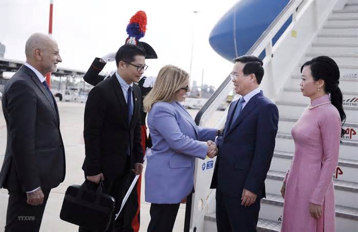 Chủ tịch nước Võ Văn Thưởng gặp mặt Kiều bào Việt Nam ở Italy