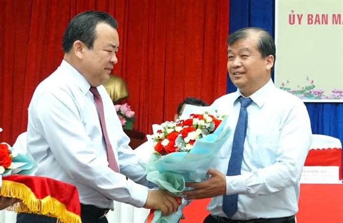 Ông Võ Đức Trong giữ chức Chủ tịch Ủy ban MTTQ Việt Nam tỉnh Tây Ninh