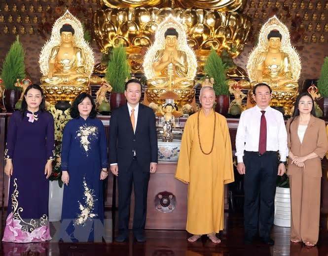 Giáo hội Phật giáo Việt Nam có nhiều đóng góp trong 'Hộ quốc, an dân'