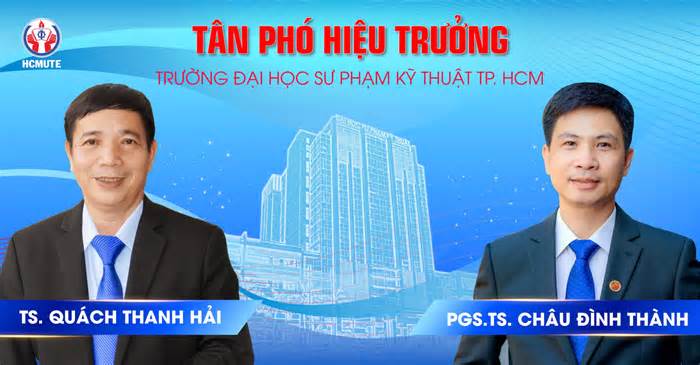 Trường ĐH Sư phạm Kỹ thuật TPHCM có thêm hai phó hiệu trưởng