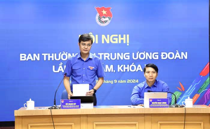 Khai mạc Hội nghị Ban Thường vụ T.Ư Đoàn lần thứ 8, khoá XII