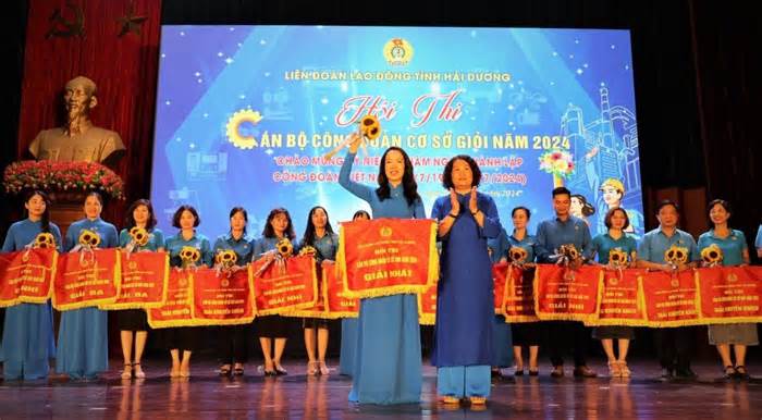 95 thí sinh tham gia hội thi Cán bộ công đoàn cơ sở giỏi tỉnh Hải Dương
