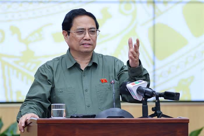 Thủ tướng Phạm Minh Chính làm việc với lãnh đạo Cần Thơ