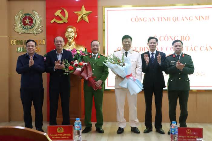 Công an tỉnh Quảng Ninh điều động cán bộ chủ chốt